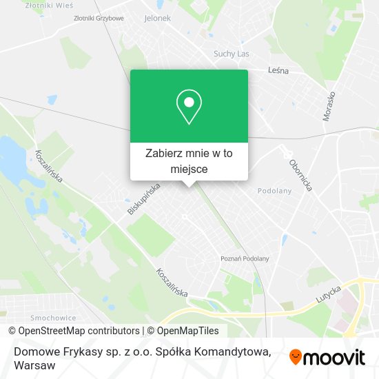 Mapa Domowe Frykasy sp. z o.o. Spółka Komandytowa