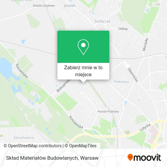 Mapa Skład Materiałów Budowlanych