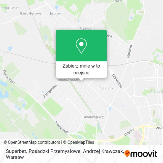 Mapa Superbet. Posadzki Przemysłowe. Andrzej Krawczak