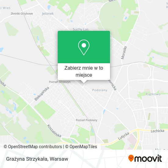 Mapa Grażyna Strzykała