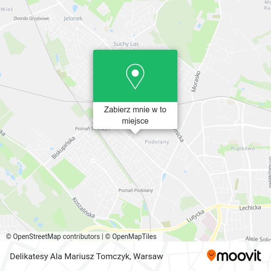 Mapa Delikatesy Ala Mariusz Tomczyk