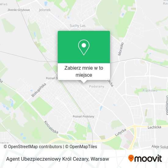 Mapa Agent Ubezpieczeniowy Król Cezary