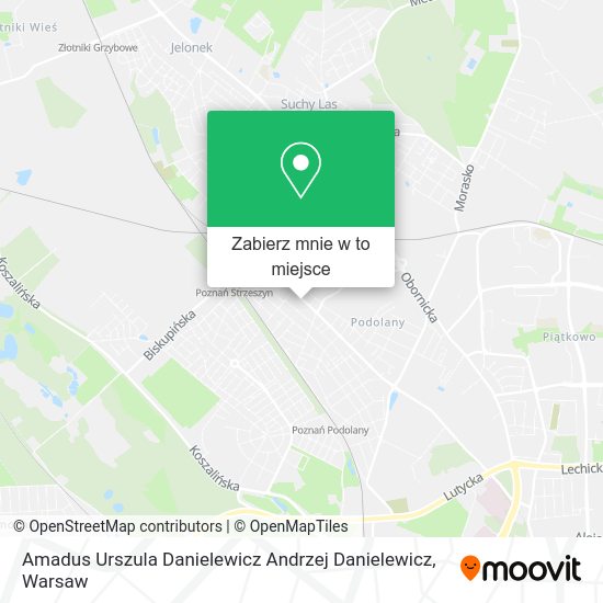 Mapa Amadus Urszula Danielewicz Andrzej Danielewicz