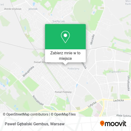 Mapa Paweł Gębalski Gembus