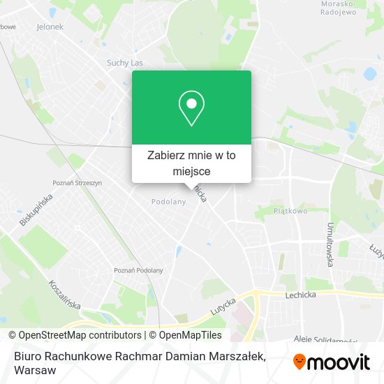 Mapa Biuro Rachunkowe Rachmar Damian Marszałek