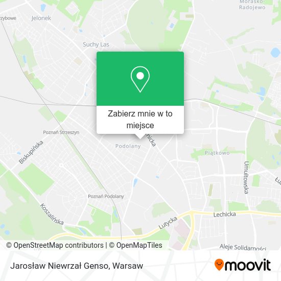 Mapa Jarosław Niewrzał Genso