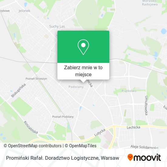 Mapa Promiński Rafał. Doradztwo Logistyczne