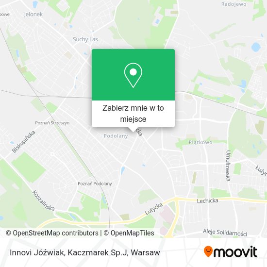 Mapa Innovi Jóźwiak, Kaczmarek Sp.J