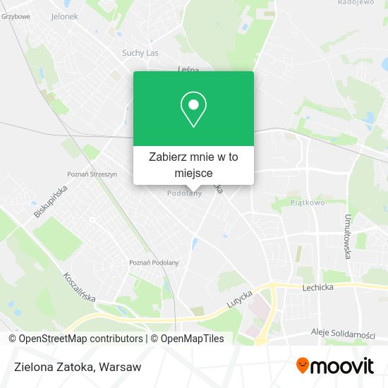 Mapa Zielona Zatoka