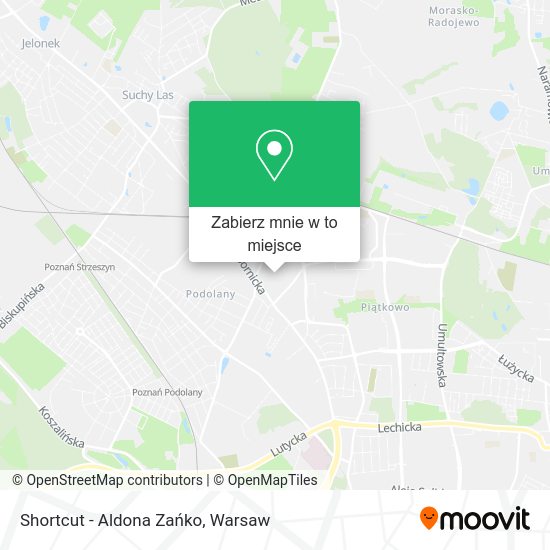 Mapa Shortcut - Aldona Zańko