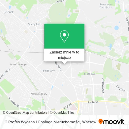 Mapa C Profes Wycena i Obsługa Nieruchomości