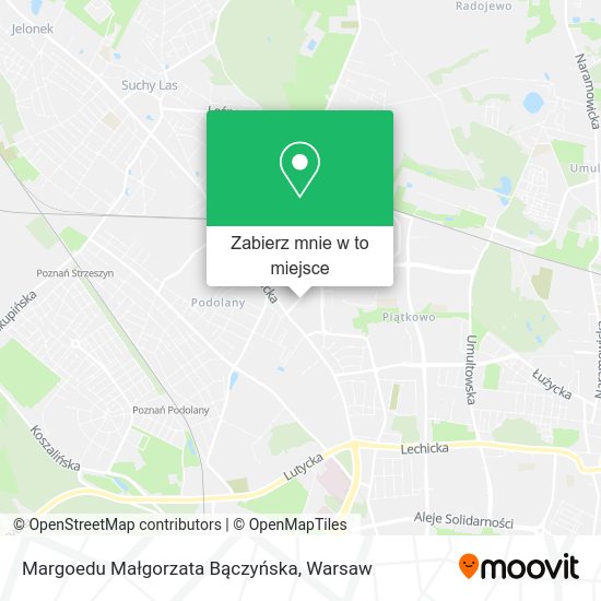 Mapa Margoedu Małgorzata Bączyńska