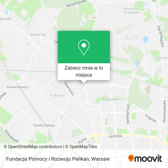 Mapa Fundacja Pomocy i Rozwoju Pelikan