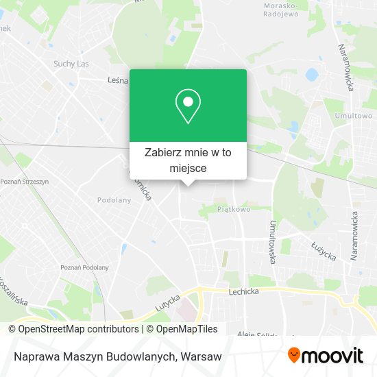 Mapa Naprawa Maszyn Budowlanych