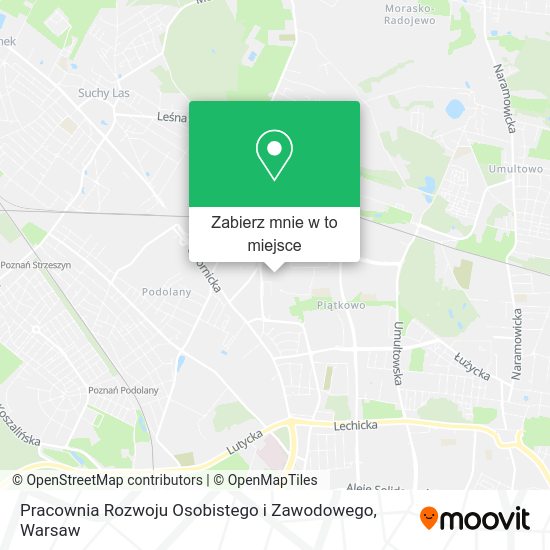 Mapa Pracownia Rozwoju Osobistego i Zawodowego