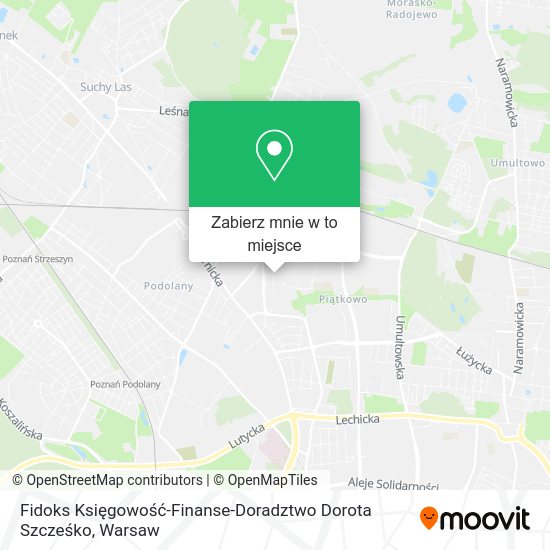 Mapa Fidoks Księgowość-Finanse-Doradztwo Dorota Szcześko