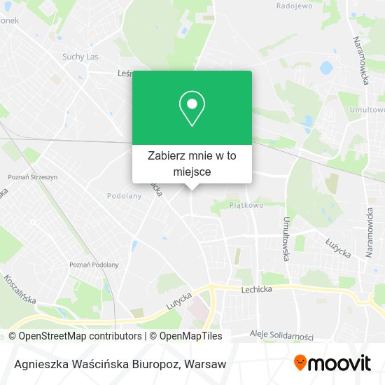 Mapa Agnieszka Waścińska Biuropoz