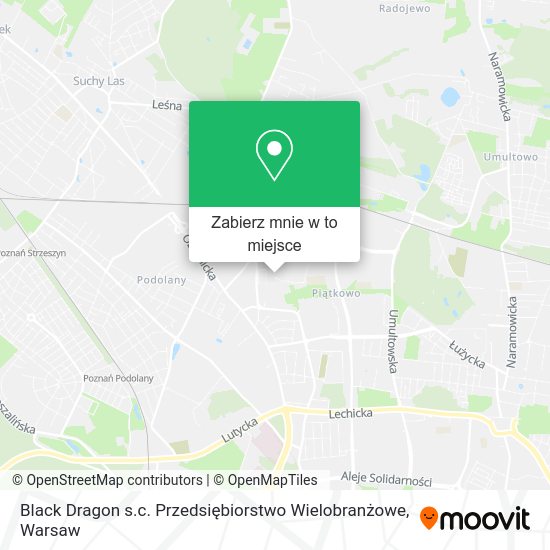 Mapa Black Dragon s.c. Przedsiębiorstwo Wielobranżowe