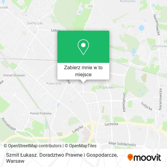 Mapa Szmit Łukasz. Doradztwo Prawne i Gospodarcze