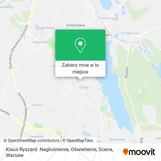 Mapa Klaus Ryszard. Nagłośnienie, Oświetlenie, Scena