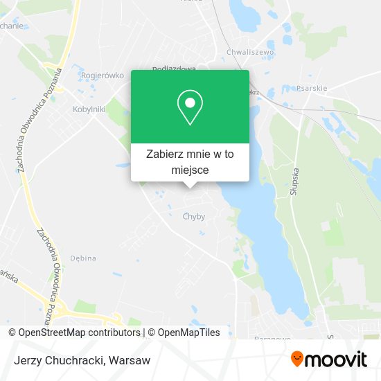 Mapa Jerzy Chuchracki