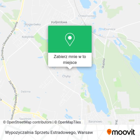 Mapa Wypozyczalnia Sprzetu Estradowego