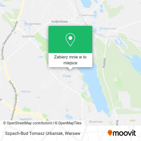 Mapa Szpach-Bud Tomasz Urbaniak