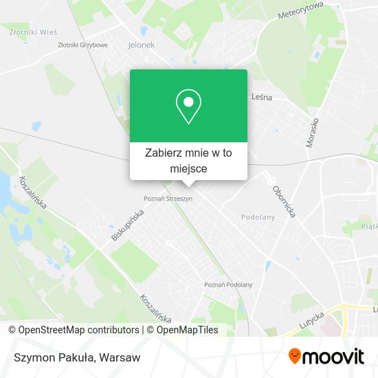 Mapa Szymon Pakuła