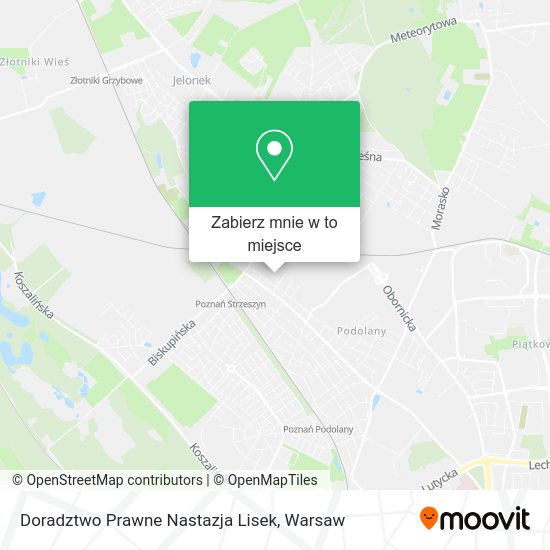 Mapa Doradztwo Prawne Nastazja Lisek