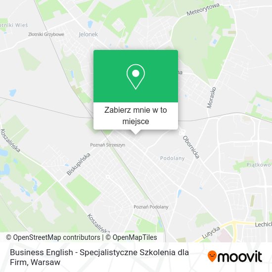 Mapa Business English - Specjalistyczne Szkolenia dla Firm