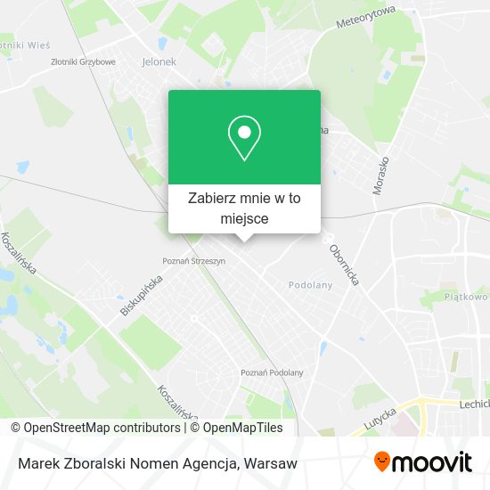 Mapa Marek Zboralski Nomen Agencja