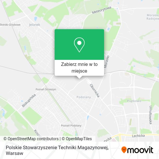 Mapa Polskie Stowarzyszenie Techniki Magazynowej