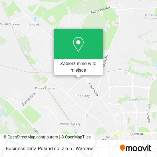 Mapa Business Data Poland sp. z o.o.