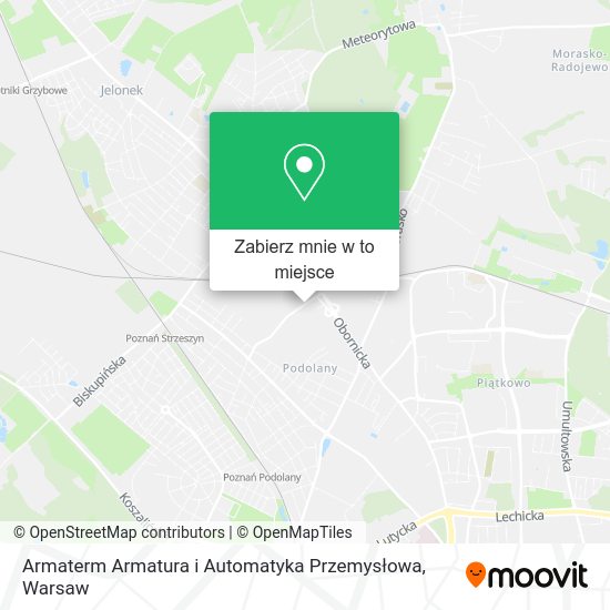 Mapa Armaterm Armatura i Automatyka Przemysłowa