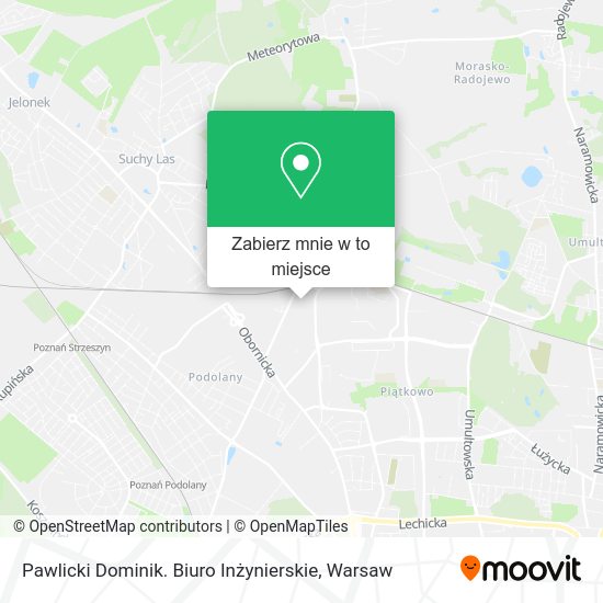 Mapa Pawlicki Dominik. Biuro Inżynierskie