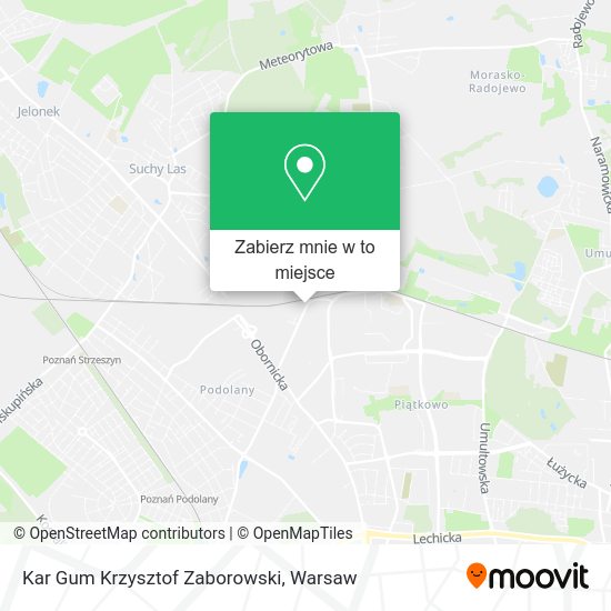 Mapa Kar Gum Krzysztof Zaborowski