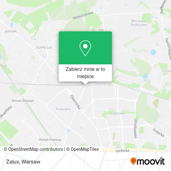 Mapa Żalux