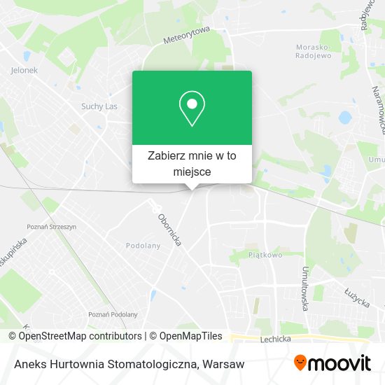 Mapa Aneks Hurtownia Stomatologiczna