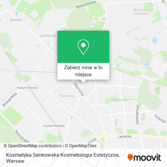 Mapa Kosmetyka Sankowska Kosmetologia Estetyczna