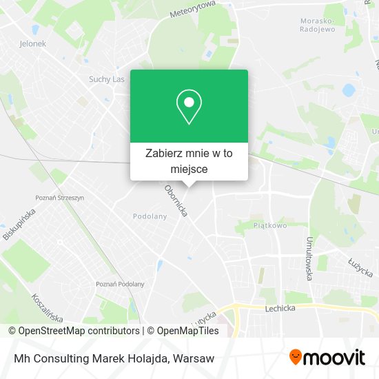 Mapa Mh Consulting Marek Holajda