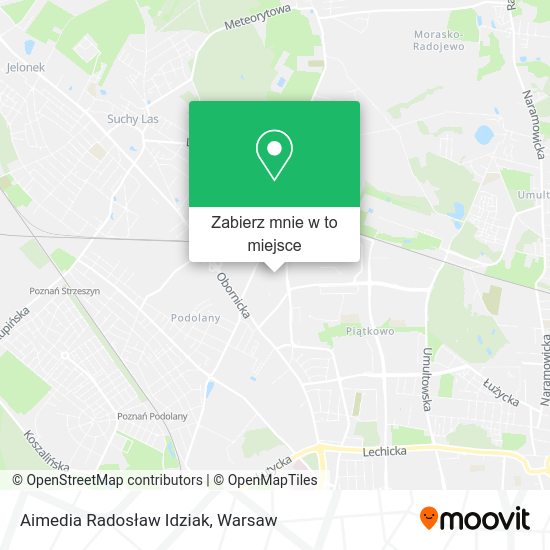 Mapa Aimedia Radosław Idziak