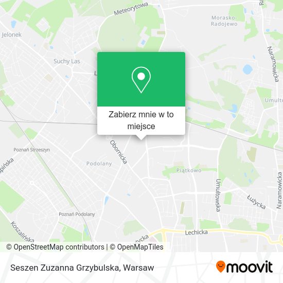 Mapa Seszen Zuzanna Grzybulska