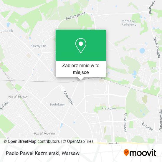 Mapa Padio Paweł Kaźmierski