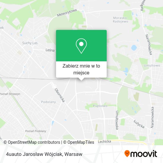 Mapa 4uauto Jarosław Wójciak