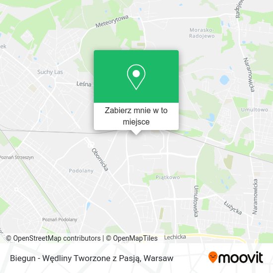 Mapa Biegun - Wędliny Tworzone z Pasją