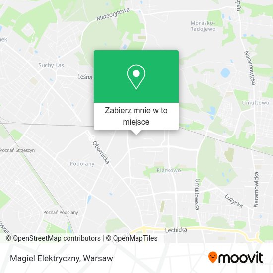 Mapa Magiel Elektryczny