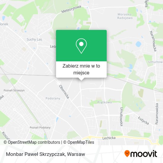 Mapa Monbar Paweł Skrzypczak