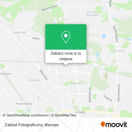 Mapa Zakład Fotograficzny