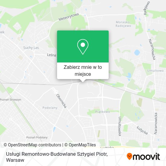 Mapa Usługi Remontowo-Budowlane Sztygiel Piotr