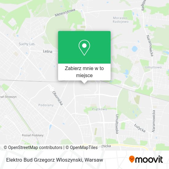 Mapa Elektro Bud Grzegorz Wloszynski